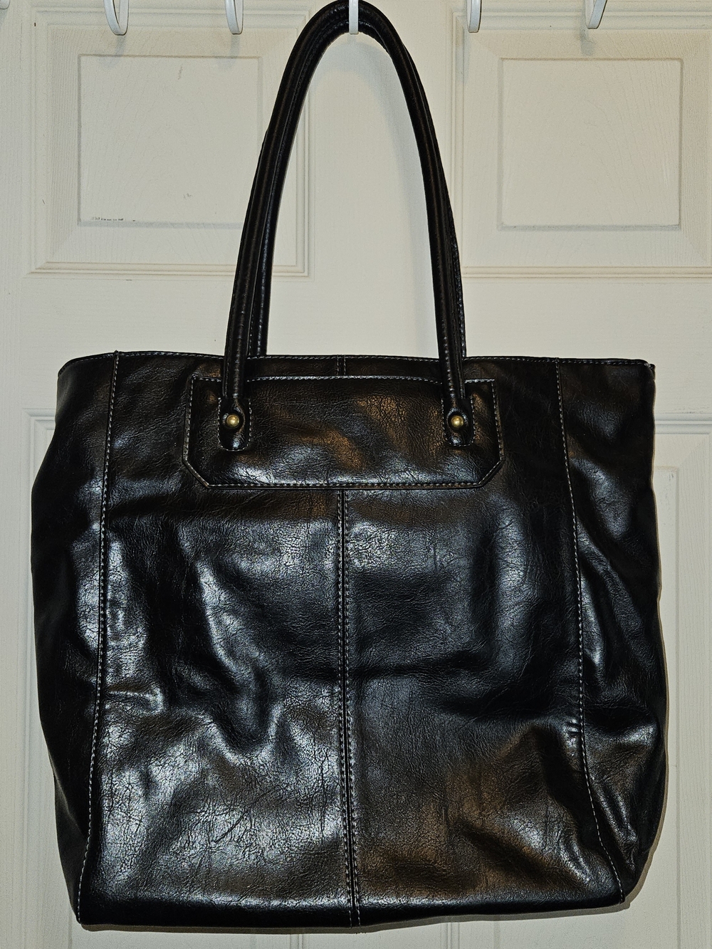 Classic Black Tote Bag - Women